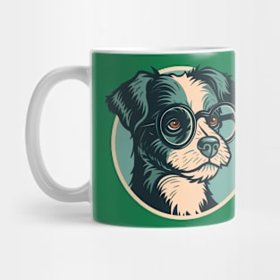 Retro dog Mug